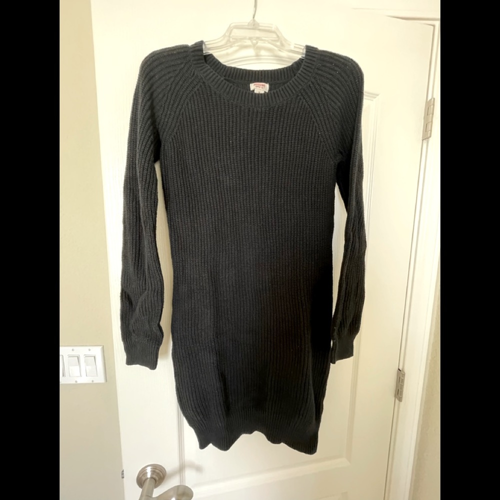 Mossimo black sweater dress maternity M